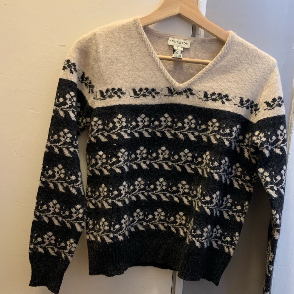Ann Taylor Italian wool sweater